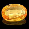 Yellow Sapphire Oval Cut